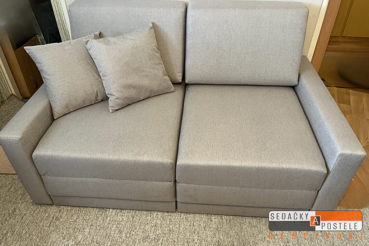 rozkládací pohovka pro trvalé spaní 140x200cm PNT rozl