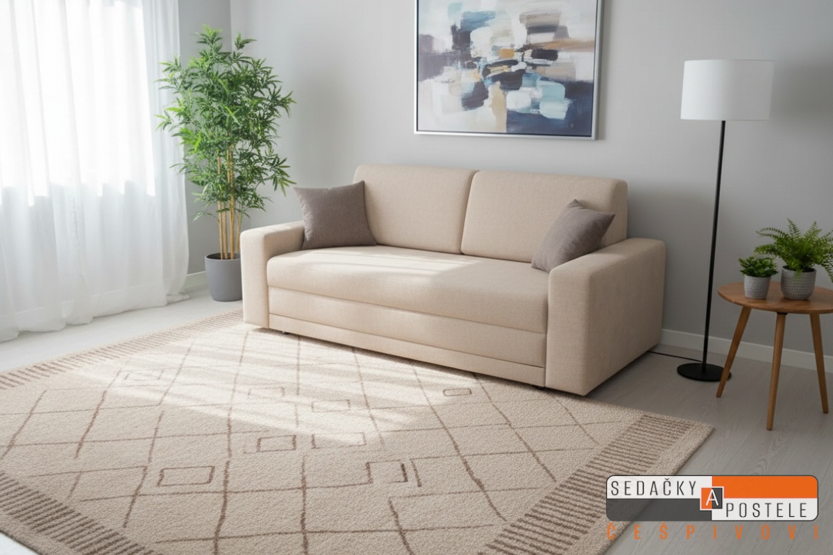 rozkládací pohovka pro trvalé spaní 180x200cm PNT sl