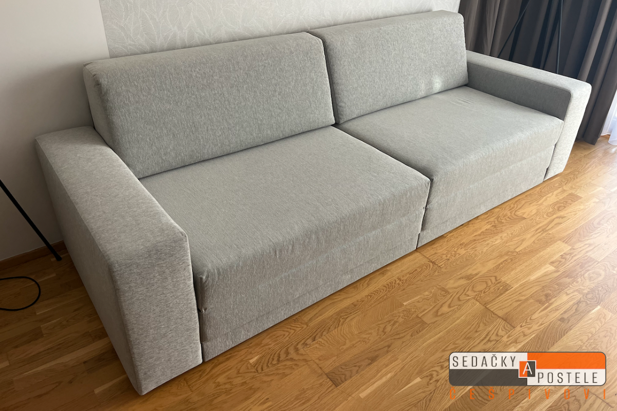 rozkládací pohovka pro trvalé spaní 200x200cm PNT