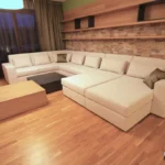 Velká luxusní sedací souprava MED světle béžová