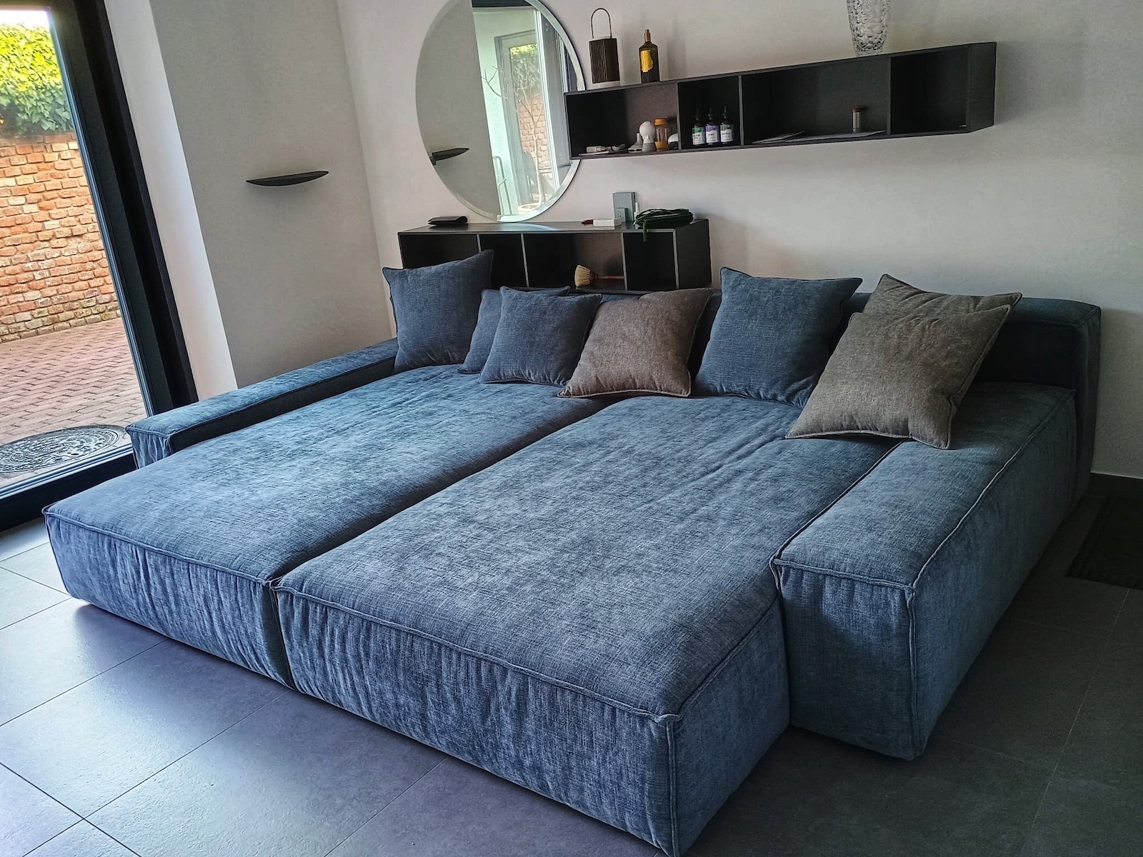 Atypická sedačka - lehačka