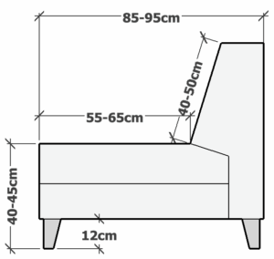 typ KLZ na 12cm nožičkách