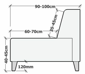 typ LYZ na 12cm nožičkách