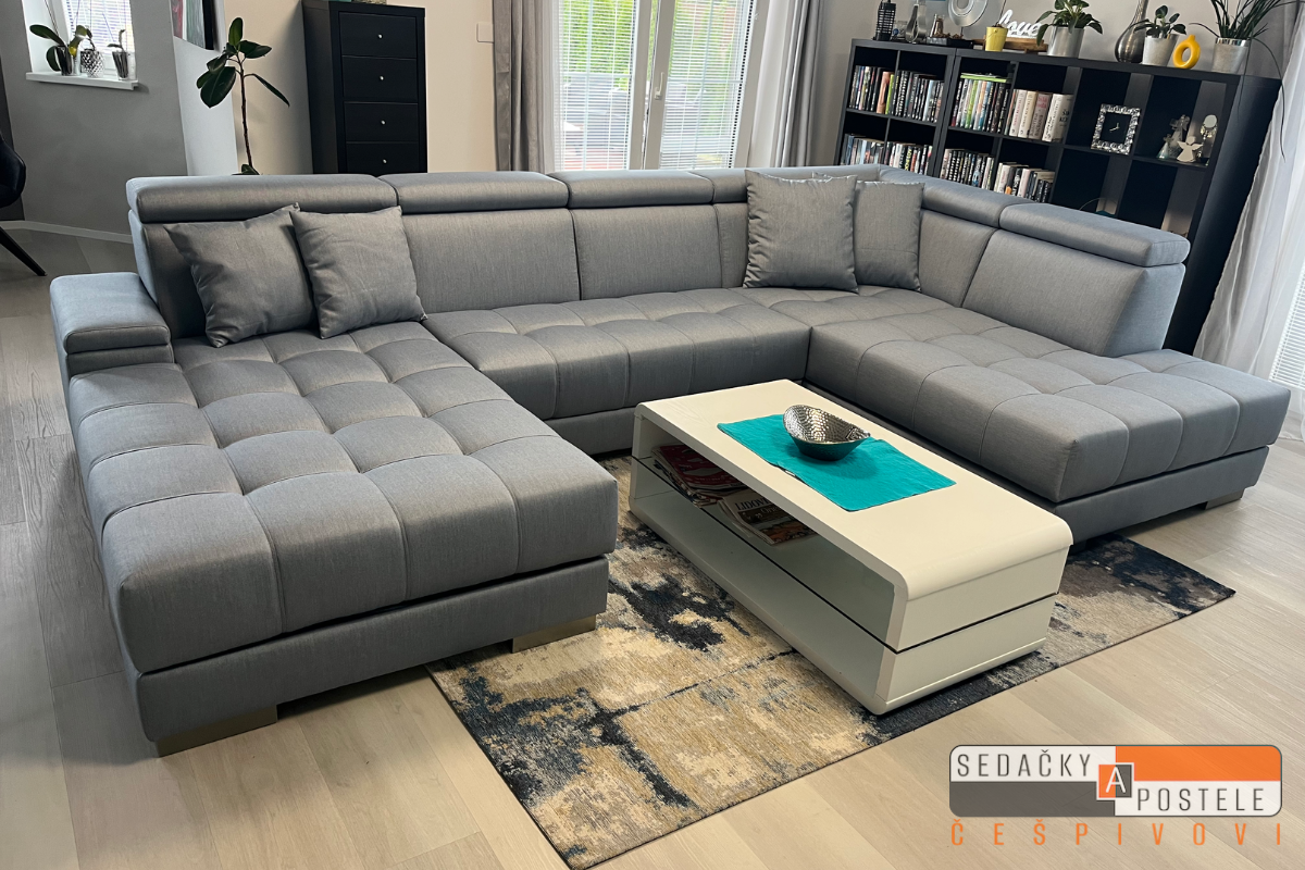 Sedací souprava se zátahy do Hřebče