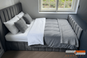 Postel do malé prostoru do Brna