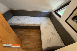 Postele do malého prostoru do Kozí Horky