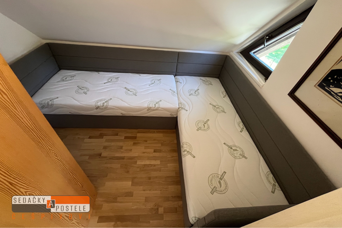 Postele do malého prostoru do Kozí Horky