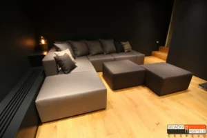 typ HNS rohové provedení domácí kino