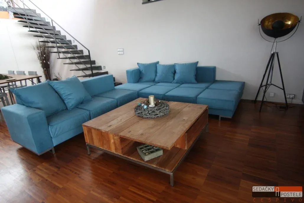 typ KOS rohové provedení s otevřeným rohem